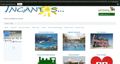 Desktop Screenshot of incantos.it